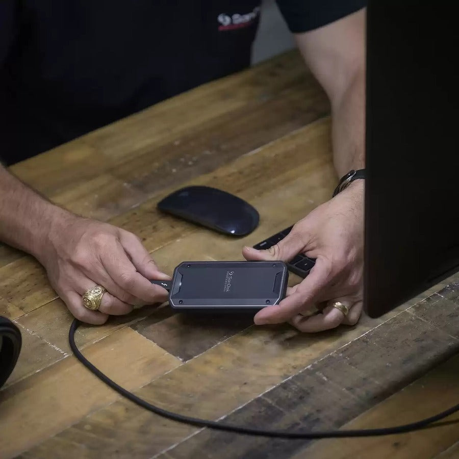 SanDisk Professional PRO-G40 1 TB Portable Rugged Solid State Drive - External - PCI Express NVMe SDPS31H-001T-GBCND