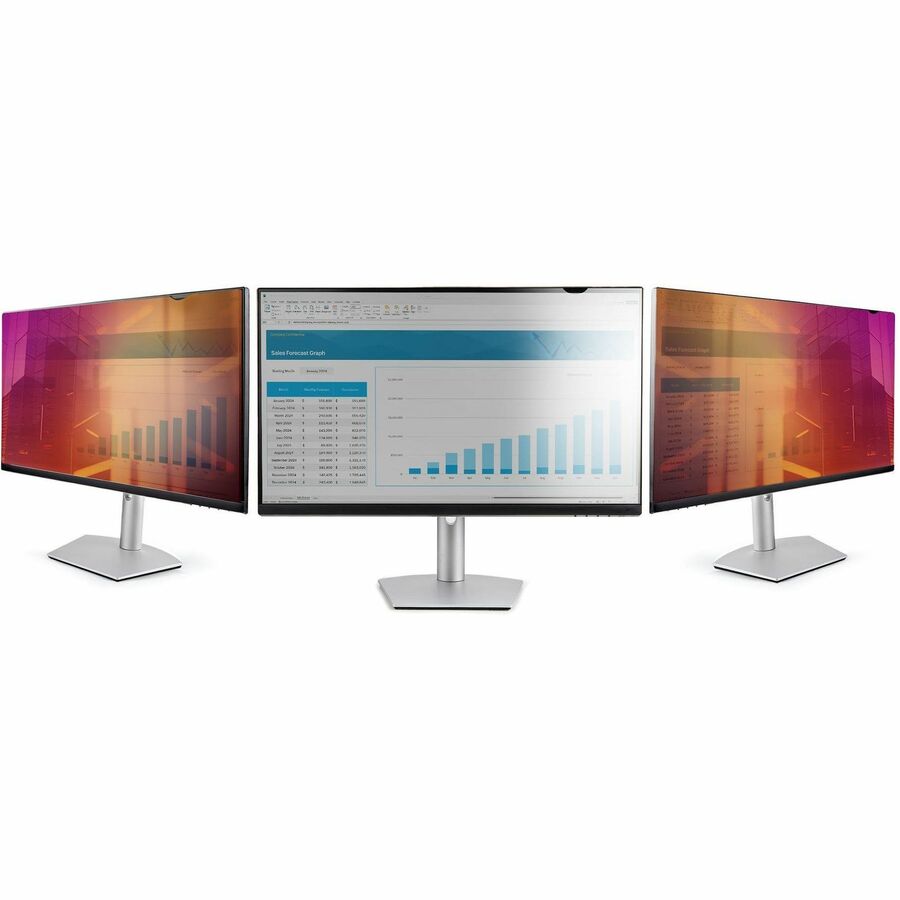 StarTech.com 24-inch 16:9 Gold Monitor Privacy Screen, Reversible Filter w/Enhanced Privacy, Screen Protector/Shield, +/- 30° View Angle 2469G-PRIVACY-SCREEN