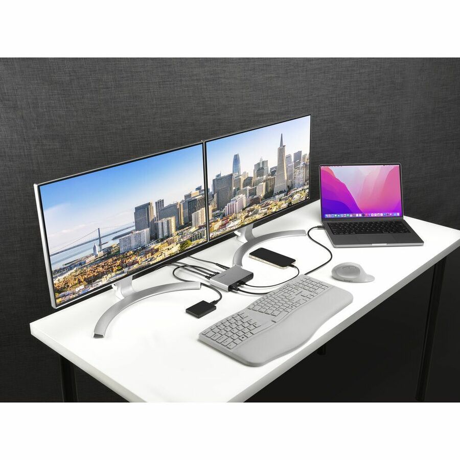 Kensington SD2600T Thunderbolt™ 4 Dual 4K Nano Docking Station - 65W PD - Win/Mac K34036NA