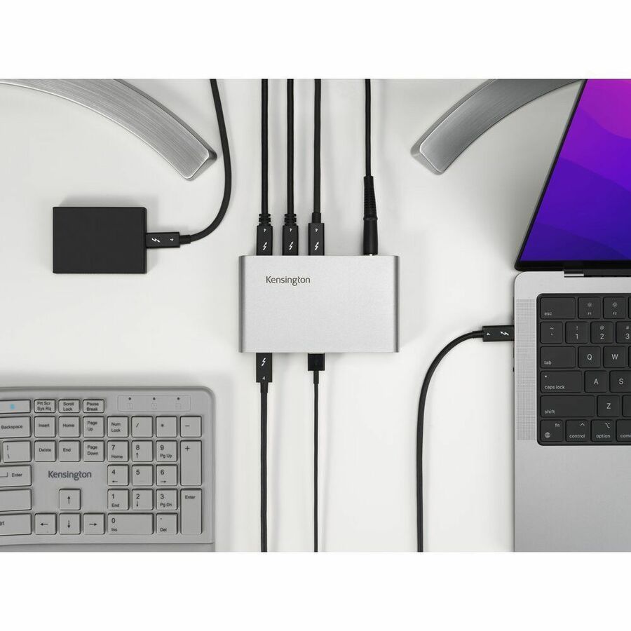 Kensington SD2600T Thunderbolt™ 4 Dual 4K Nano Docking Station - 65W PD - Win/Mac K34036NA