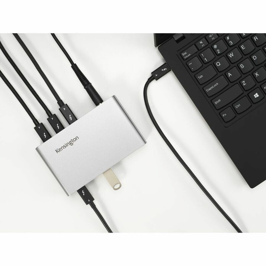 Kensington SD2600T Thunderbolt™ 4 Dual 4K Nano Docking Station - 65W PD - Win/Mac K34036NA