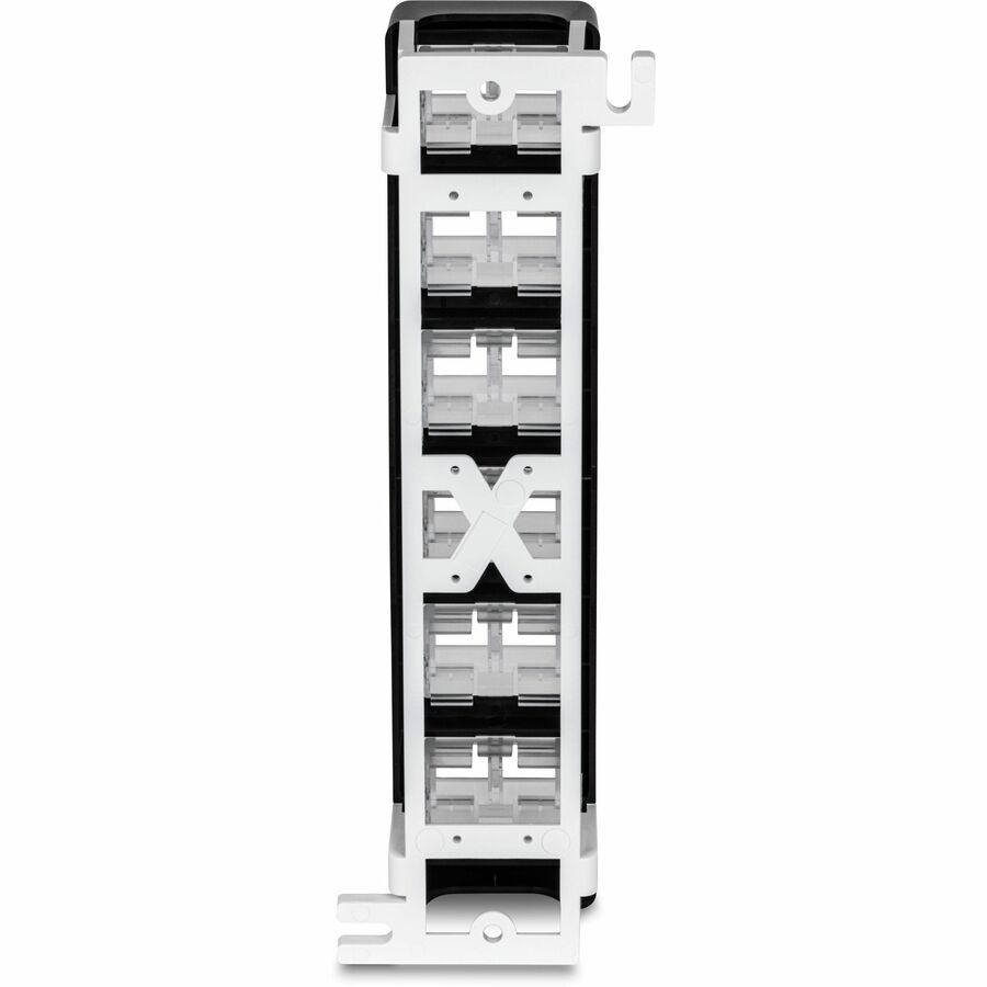 TRENDnet 12-Port Blank Angled Wall Mount Keystone Patch Panel TC-KP12V