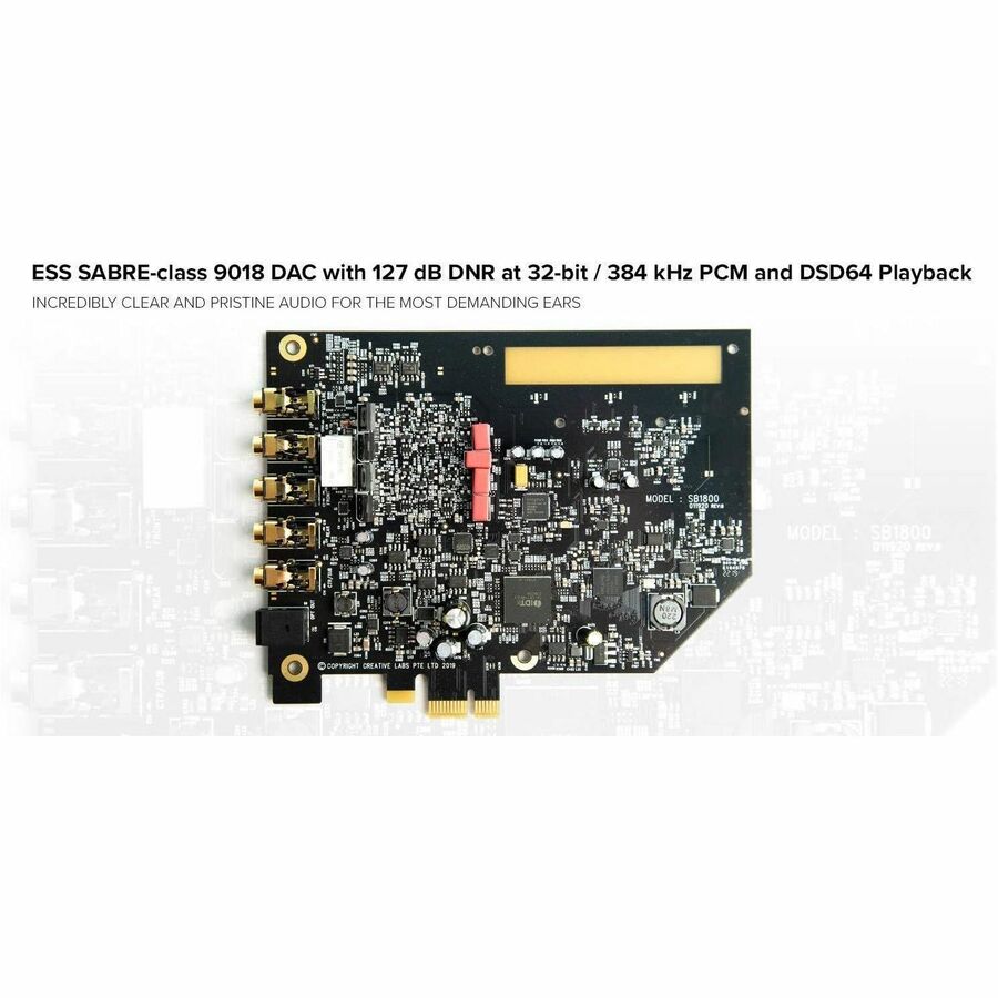 Sound Blaster AE-7 PCIe Sound Card w/ACM 70SB180000000