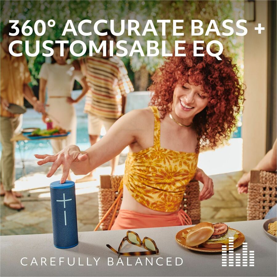 Ultimate Ears BOOM 4 Portable Bluetooth Speaker System - Raspberry Red 984-002004