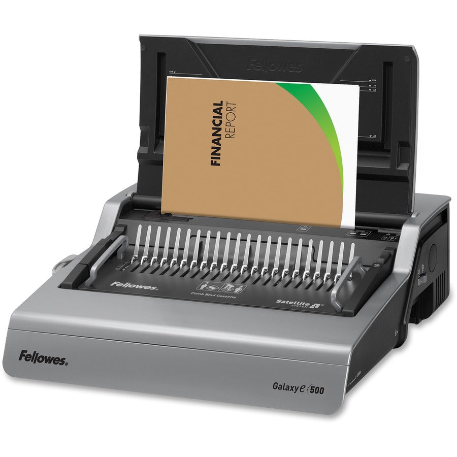 Fellowes Galaxy-E™ 500 Electric Comb Binding Machine w/ Starter Kit 5218301