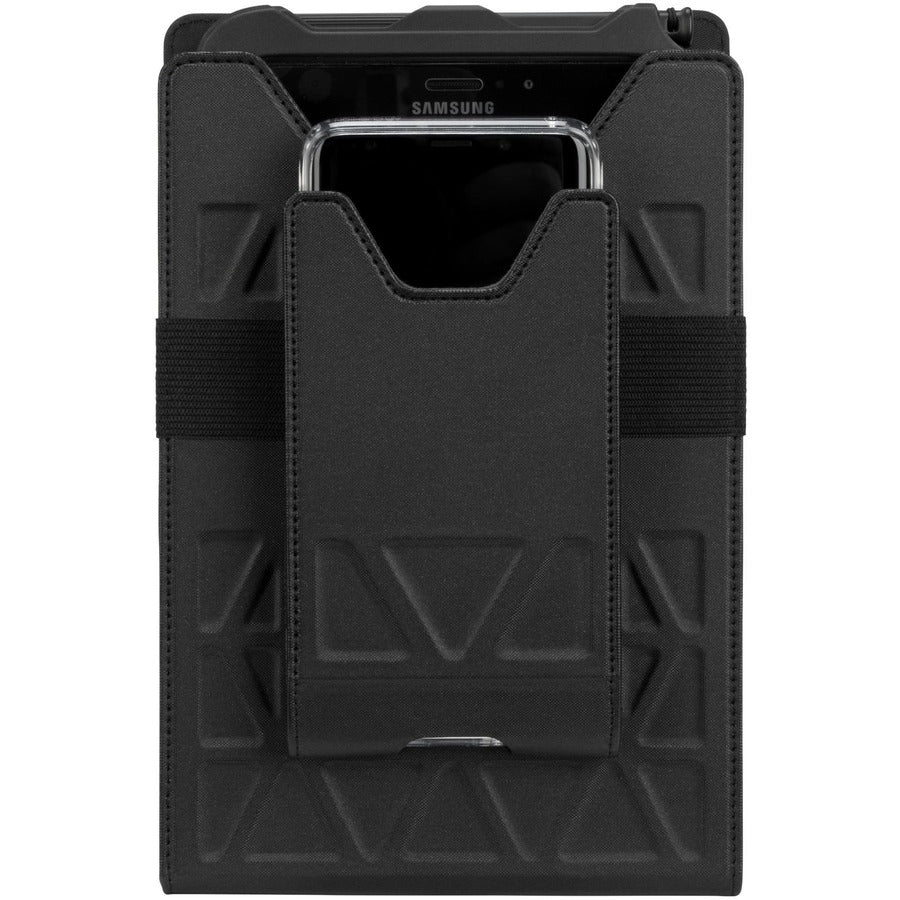 Targus Field-Ready THZ711GLZ Carrying Case (Holster) for 7" to 8" Tablet, Smartphone, Radio, Pen, Stylus - Black THZ711GLZ