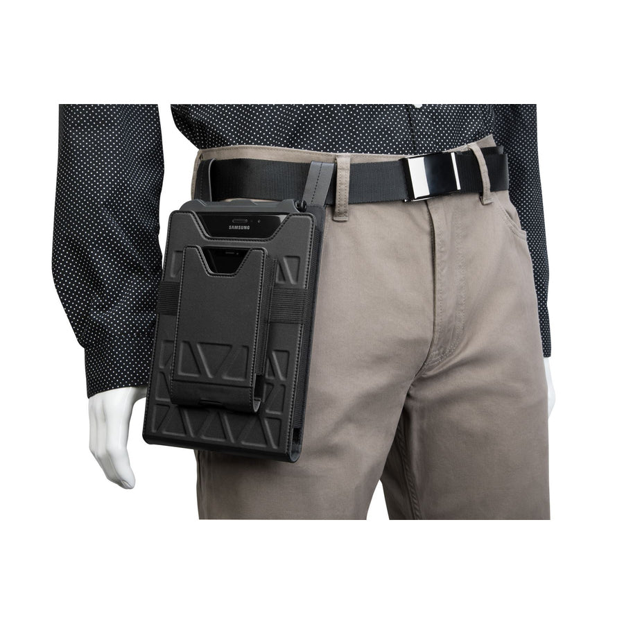 Targus Field-Ready THZ711GLZ Carrying Case (Holster) for 7" to 8" Tablet, Smartphone, Radio, Pen, Stylus - Black THZ711GLZ
