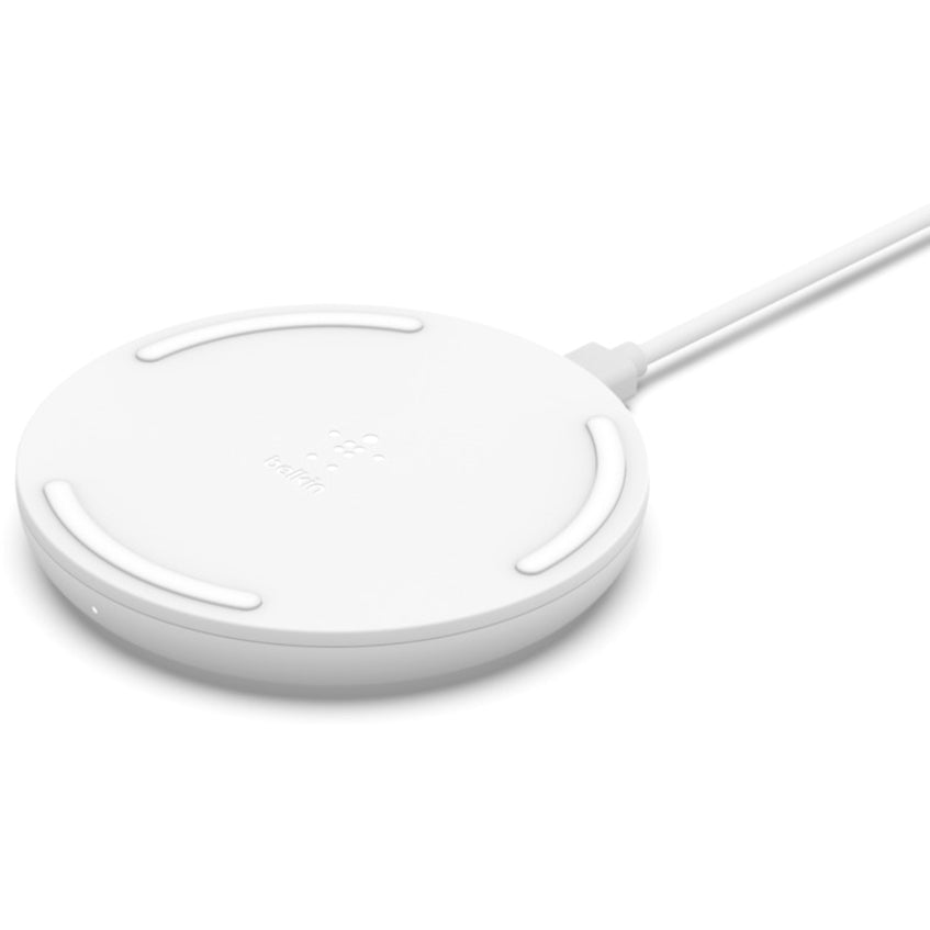 Belkin BoostCharge 10W Wireless Charging Pad + QC 3.0 Wall Charger + Cable WIA001TTWH