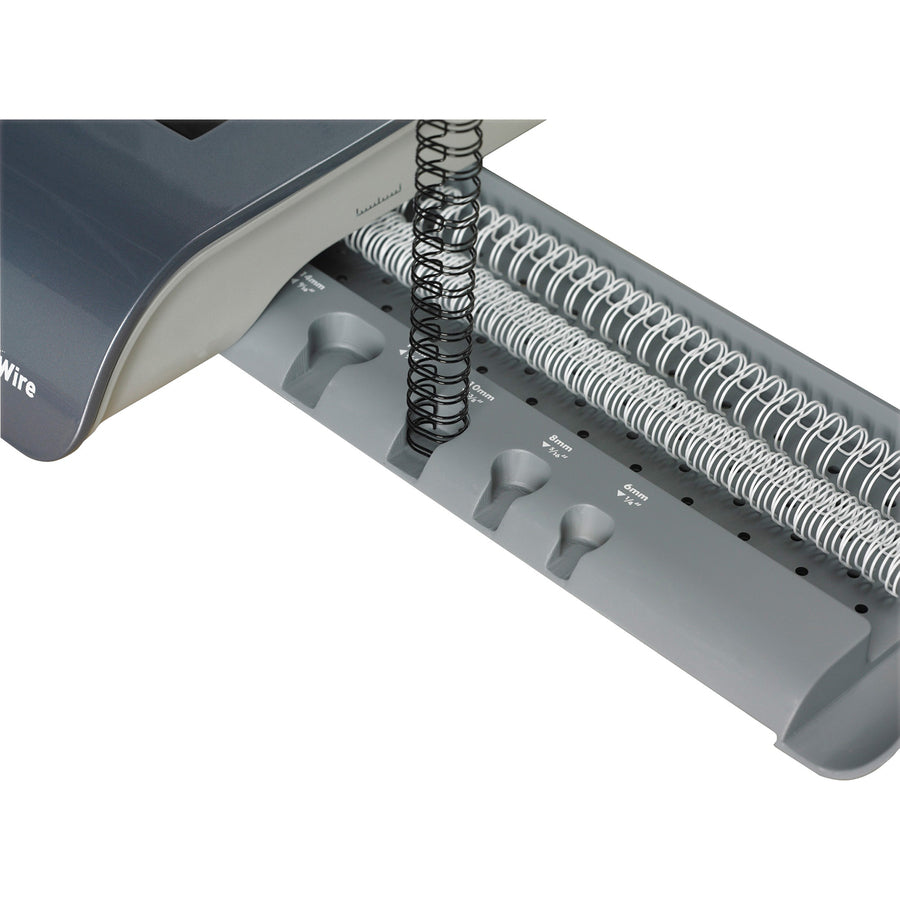 Fellowes Quasar™ Manual Wire Binding Machine w/ Starter Kit 5217401