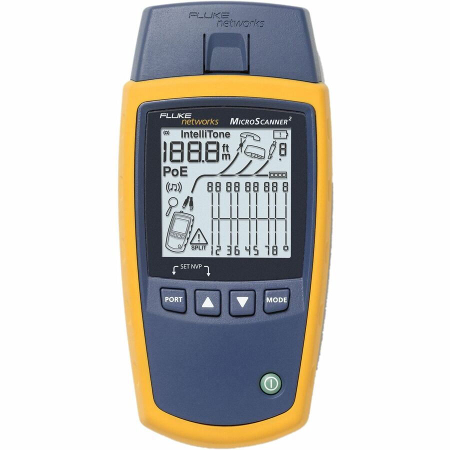 Fluke Networks MicroScanner 2 Industrial Ethernet Cable Verifier MS2-100-IE