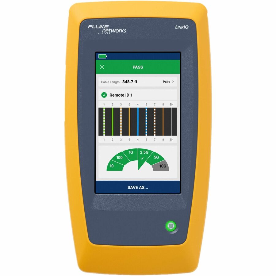 Fluke Networks LinkIQ Cable + Network Tester LIQ-100