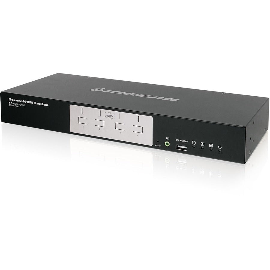 IOGEAR 4-Port DisplayPort Secure KVM Switch (TAA) GCS1414TAA3