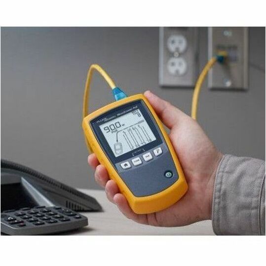 Fluke Networks MicroScanner PoE Industrial Ethernet Cable Verifier MS-POE-IE