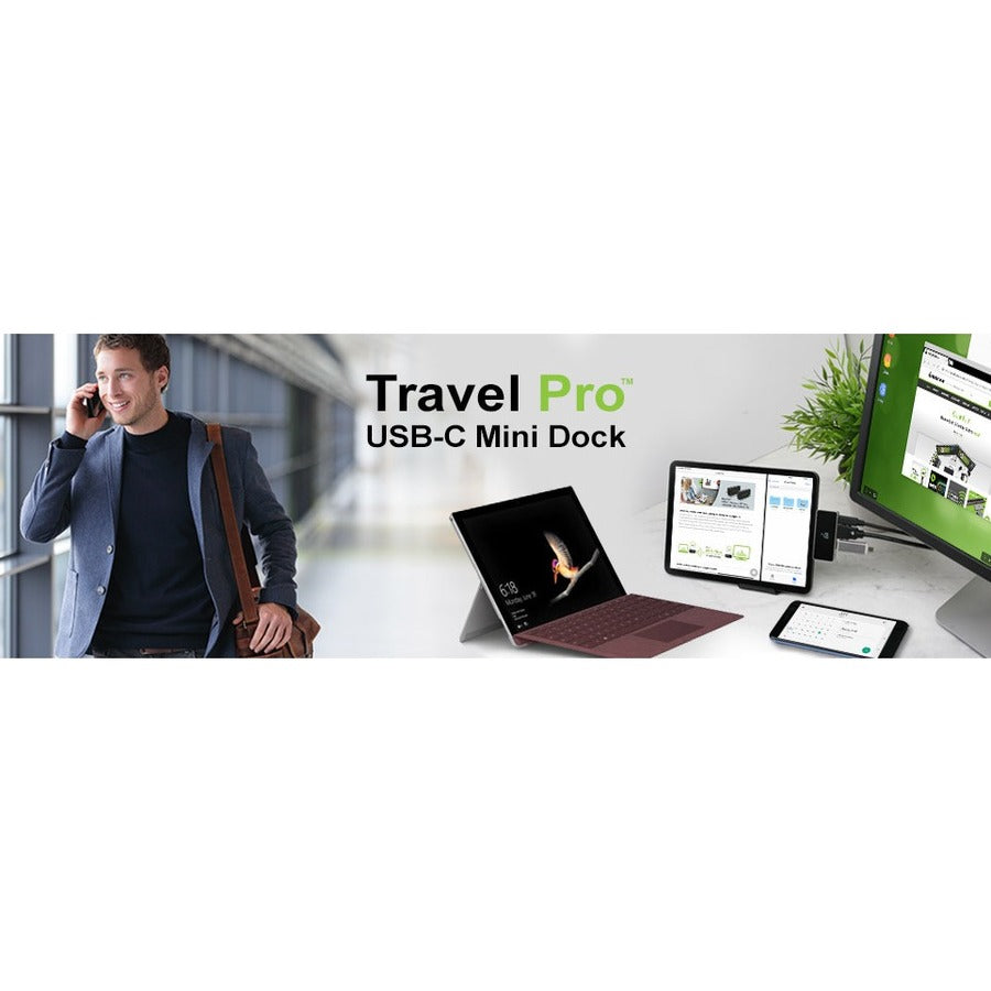 IOGEAR USB-C Mini Travel Dock GUD3C460