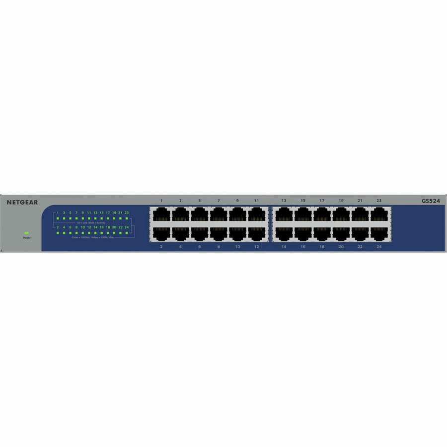 Netgear 24-Port Gigabit Ethernet Switches GS524-300NAS