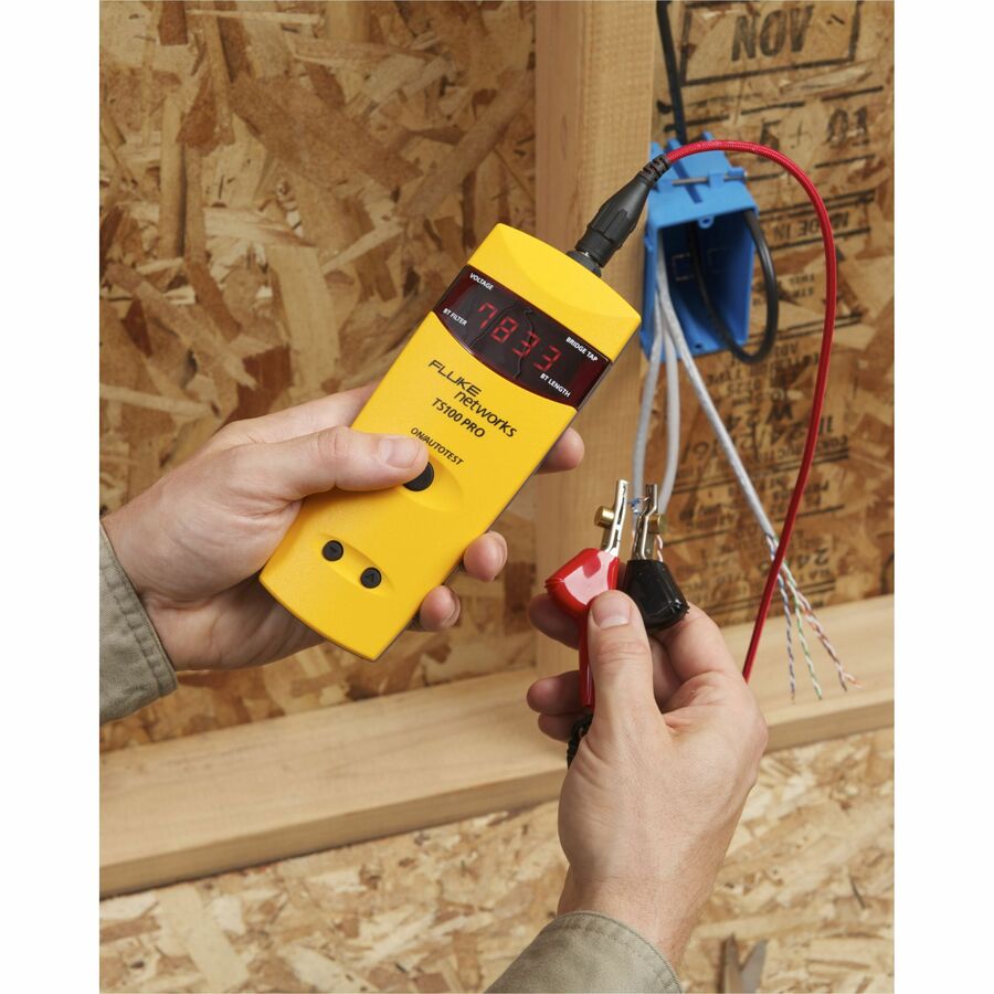 Fluke Networks TS 100 PRO Cable Analyzer TS100-PRO-BT-TDR