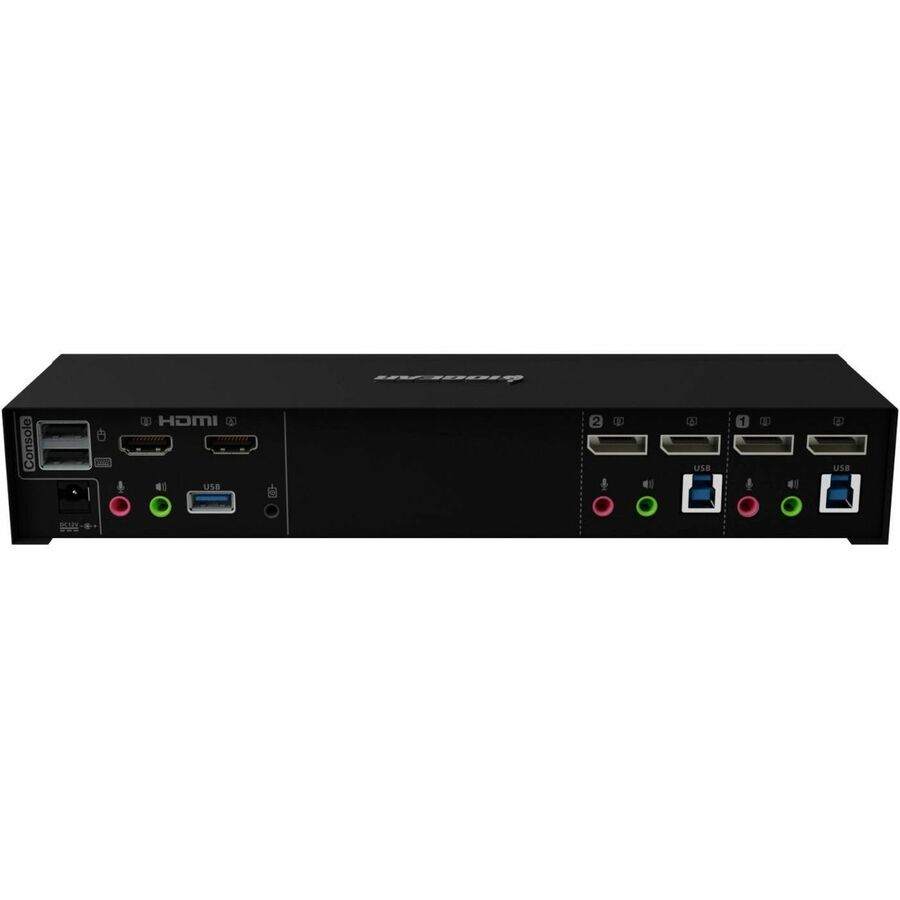 IOGEAR 2-Port 4K Dual View DisplayPort Matrix KVMP GCMS1922