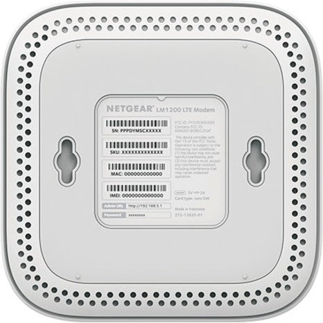 Netgear LM1200 1 SIM Cellular, Ethernet Modem/Wireless Router LM1200-100NAS
