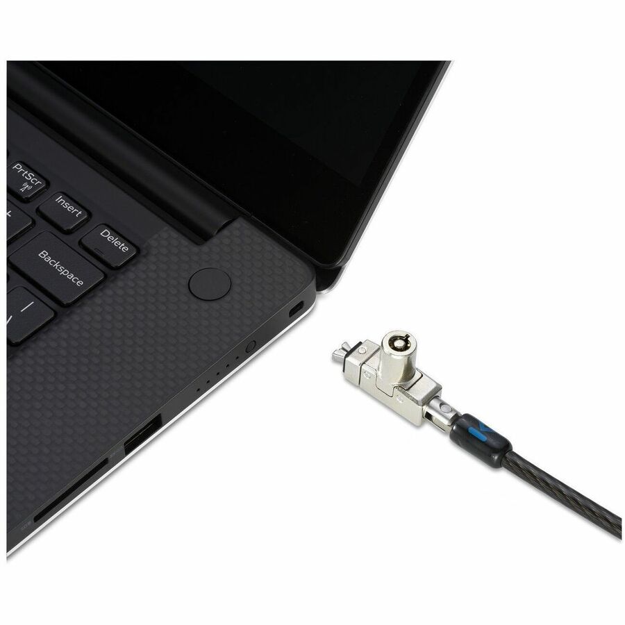 Kensington Slim N17 2.0 Keyed Dual Head Laptop Lock for Wedge-Shaped Slots - Custom Keyed K60509