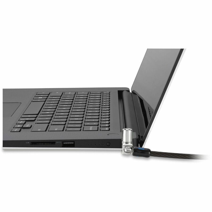 Kensington Slim N17 2.0 Keyed Dual Head Laptop Lock for Wedge-Shaped Slots - Custom Keyed K60509