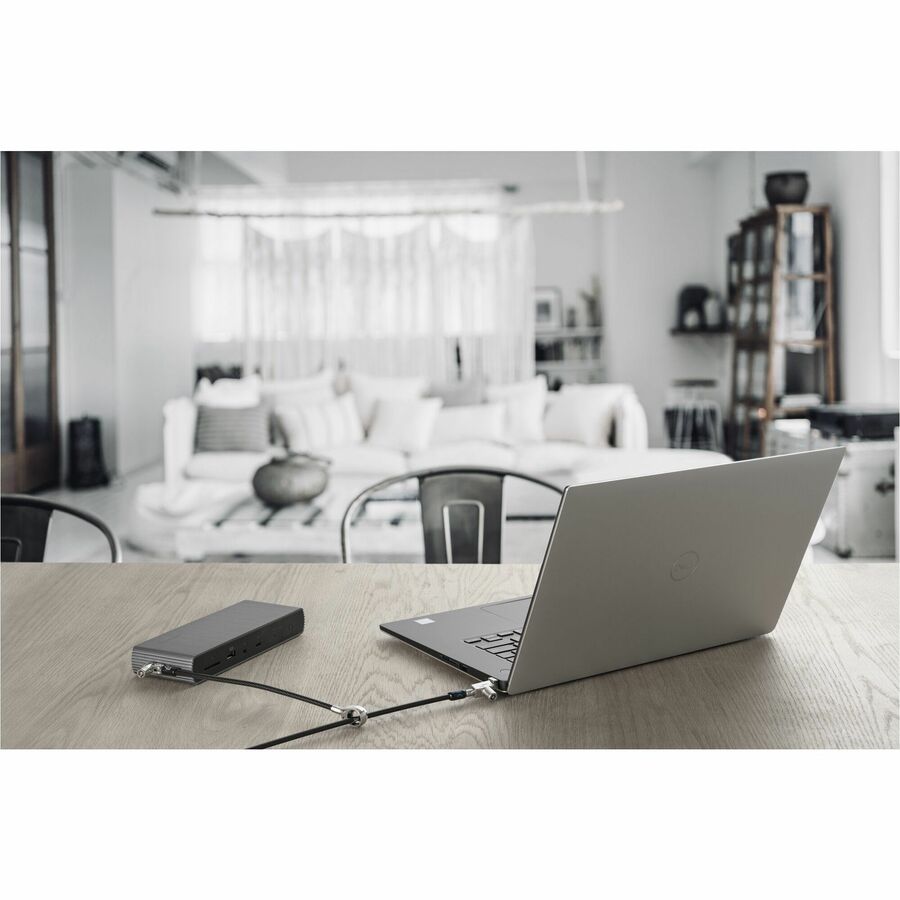 Kensington Slim N17 2.0 Keyed Dual Head Laptop Lock for Wedge-Shaped Slots - Custom Keyed K60509