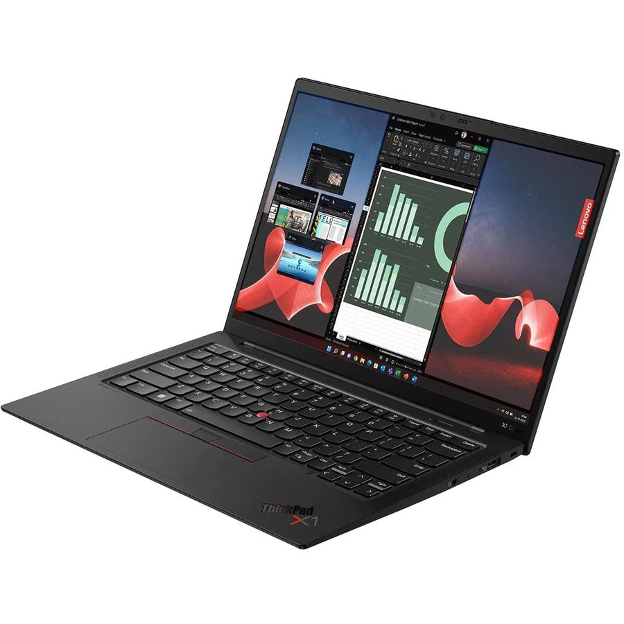 Lenovo ThinkPad X1 Carbon Gen 11 21HM000JUS 14" Touchscreen Ultrabook - WUXGA - Intel Core i7 13th Gen i7-1355U - Intel Evo Platform - 16 GB - 512 GB SSD - English Keyboard - Deep Black 21HM000JUS