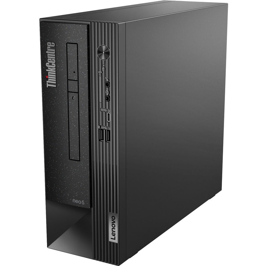 Lenovo ThinkCentre neo 50s Gen 4 12JF0002US Desktop Computer - Intel Core i5 13th Gen i5-13400 - 16 GB - 256 GB SSD - Small Form Factor - Black 12JF0002US