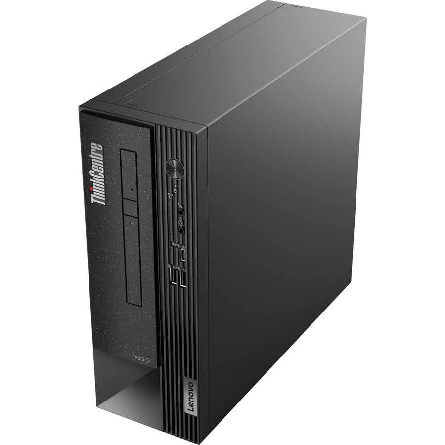 Lenovo ThinkCentre neo 50s Gen 4 12JF0002US Desktop Computer - Intel Core i5 13th Gen i5-13400 - 16 GB - 256 GB SSD - Small Form Factor - Black 12JF0002US