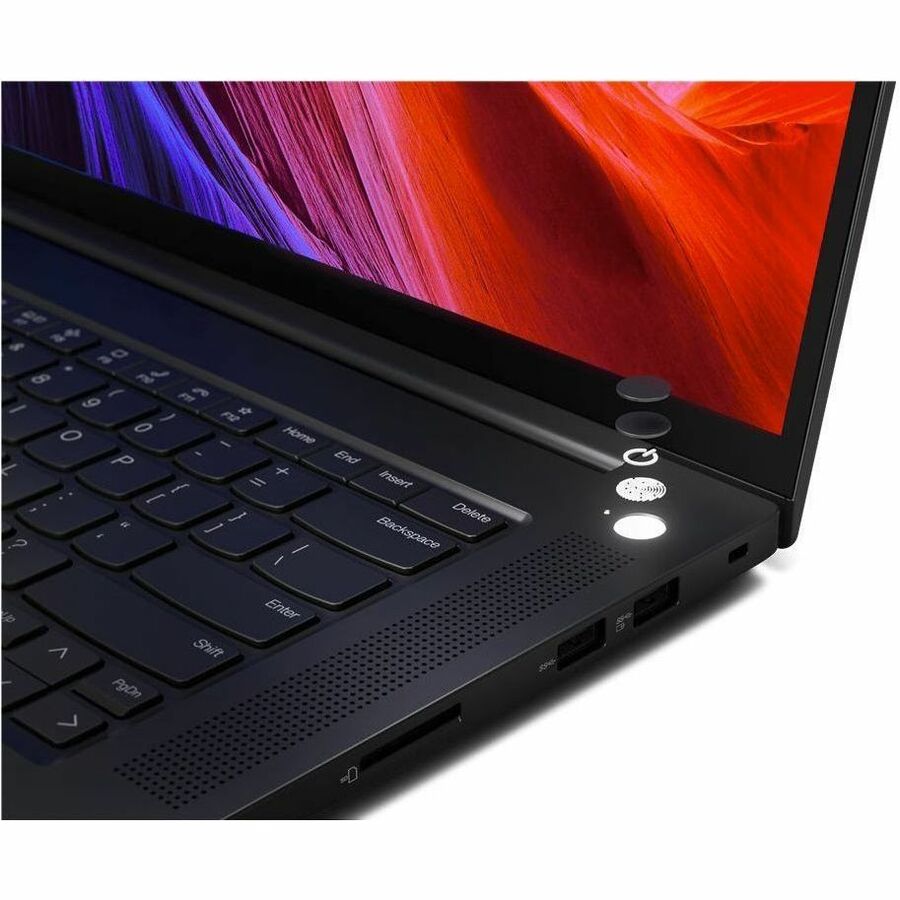 Lenovo ThinkPad P1 Gen 6 21FV001DUS 16" Mobile Workstation - WQXGA - Intel Core i7 13th Gen i7-13700H - 16 GB - 512 GB SSD - English Keyboard - Black Paint 21FV001DUS
