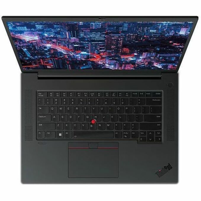Lenovo ThinkPad P1 Gen 6 21FV001DUS 16" Mobile Workstation - WQXGA - Intel Core i7 13th Gen i7-13700H - 16 GB - 512 GB SSD - English Keyboard - Black Paint 21FV001DUS