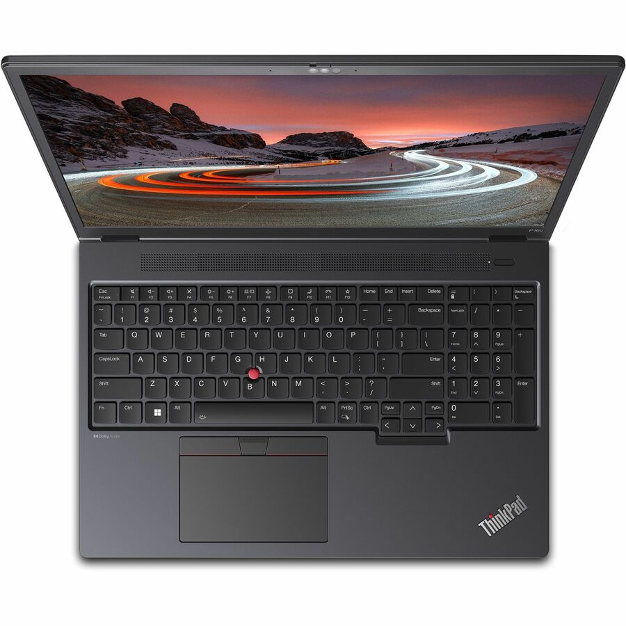 Lenovo ThinkPad P16v Gen 1 21FE0028US 16" Mobile Workstation - WUXGA - AMD Ryzen 7 PRO 7840HS - 32 GB - 1 TB SSD - English Keyboard - Thunder Black 21FE0028US