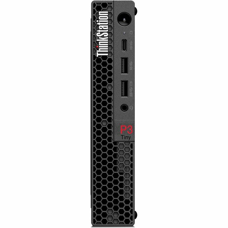 Lenovo ThinkStation P3 30H0004CUS Workstation - 1 x Intel Core i7 13th Gen i7-13700 - 16 GB - 512 GB SSD - Tiny - Black 30H0004CUS