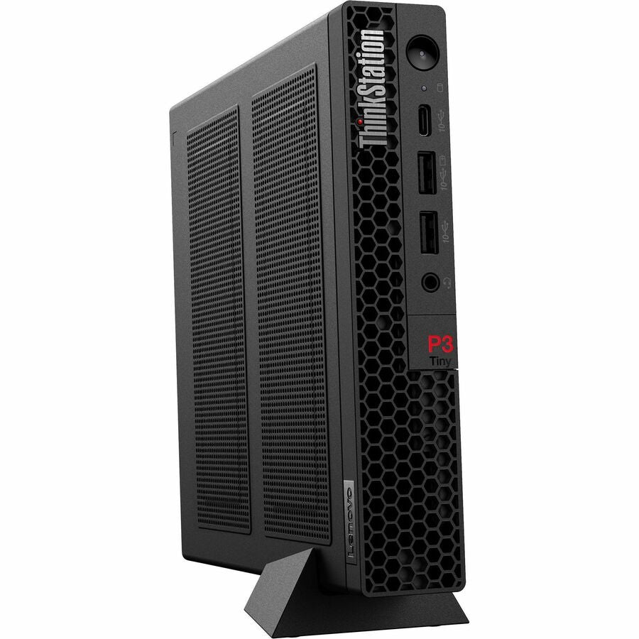 Lenovo ThinkStation P3 30H0003XUS Workstation - 1 x Intel Core i9 13th Gen i9-13900 - 16 GB - 512 GB SSD - Tiny - Black 30H0003XUS
