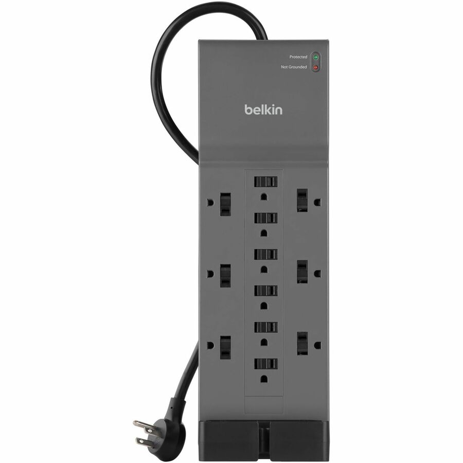 Belkin 12-Outlet Home/Office Surge Protector with 8-foot cord SRA009p12tt8