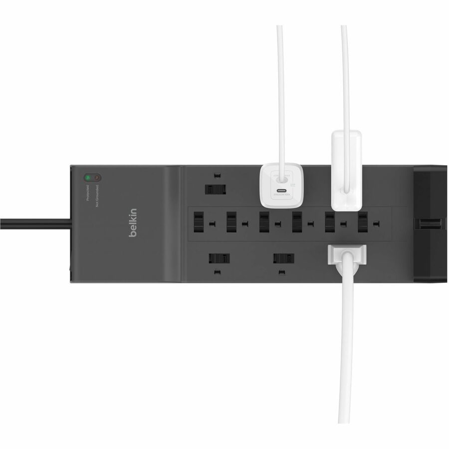 Belkin 12-Outlet Home/Office Surge Protector with 8-foot cord SRA009p12tt8