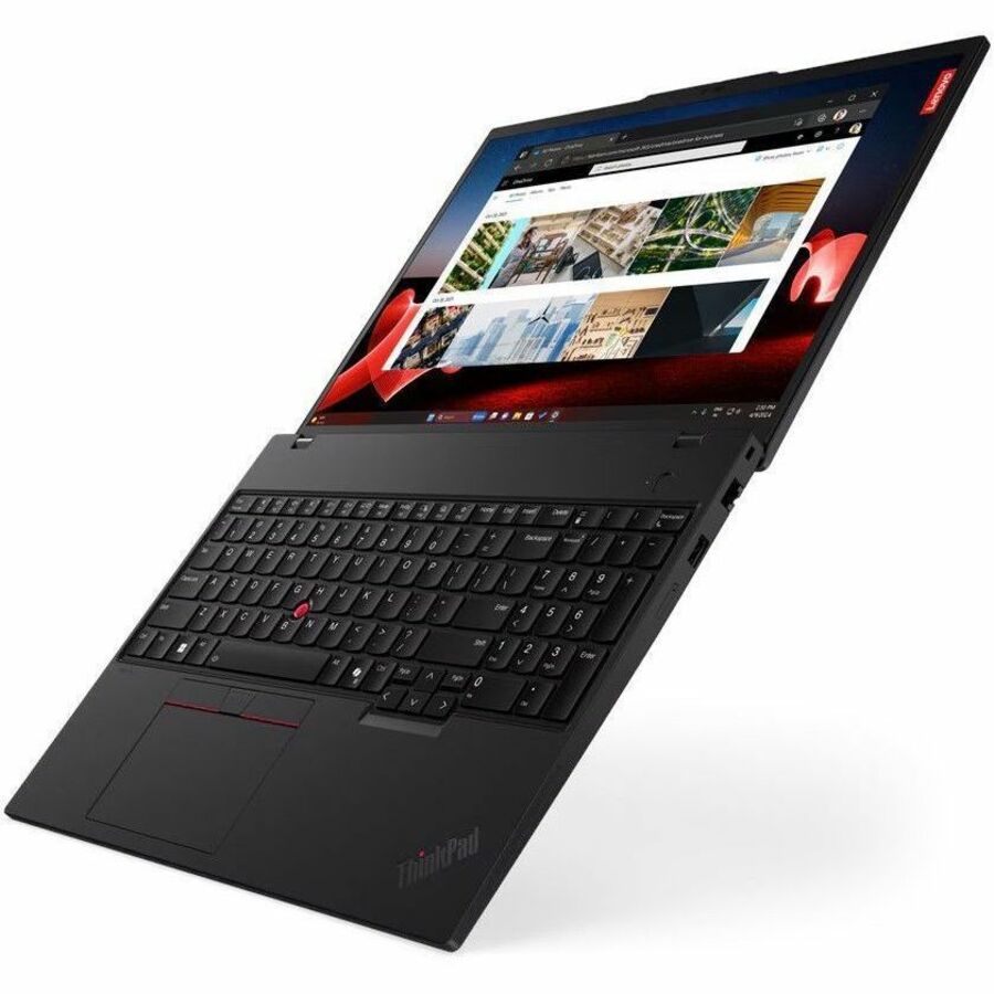 Lenovo ThinkPad T16 Gen 3 21MN0070US 16" Touchscreen Notebook - WUXGA - Intel Core Ultra 7 155U - 32 GB - 512 GB SSD - English Keyboard - Black 21MN0070US