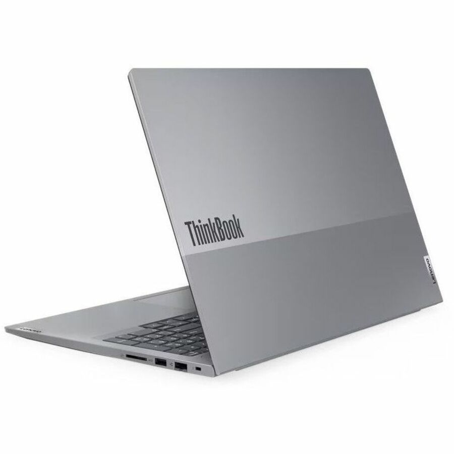 Lenovo ThinkBook 16 G7 ARP 21MW0002US 16" Touchscreen Notebook - WUXGA - AMD Ryzen 5 7535HS - 16 GB - 512 GB SSD - English (US) Keyboard - Arctic Gray 21MW0002US