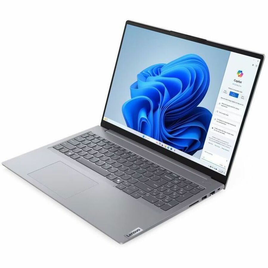 Lenovo ThinkBook 16 G7 ARP 21MW0002US 16" Touchscreen Notebook - WUXGA - AMD Ryzen 5 7535HS - 16 GB - 512 GB SSD - English (US) Keyboard - Arctic Gray 21MW0002US