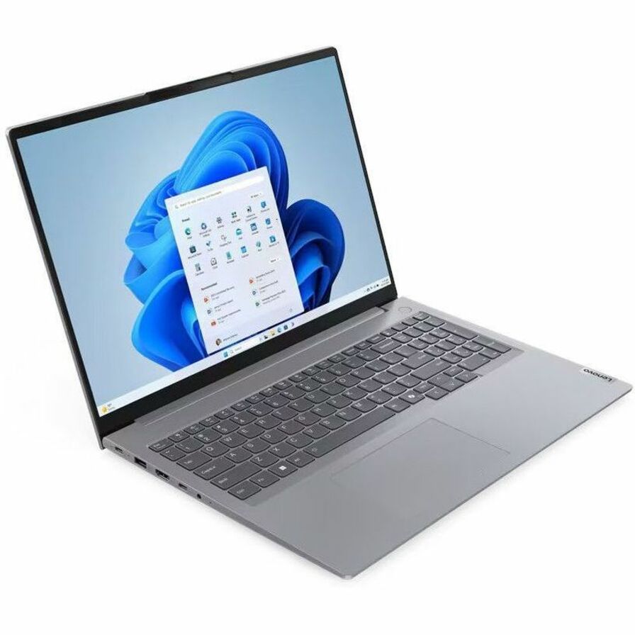 Lenovo ThinkBook 16 G7 ARP 21MW0002US 16" Touchscreen Notebook - WUXGA - AMD Ryzen 5 7535HS - 16 GB - 512 GB SSD - English (US) Keyboard - Arctic Gray 21MW0002US