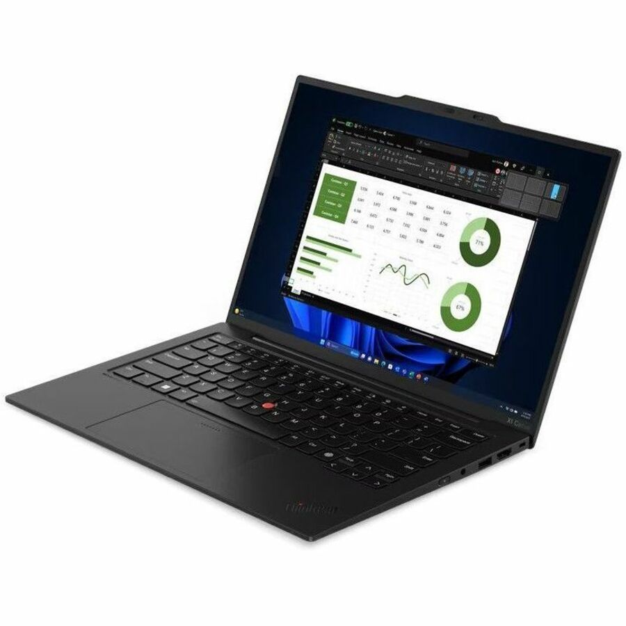 Lenovo ThinkPad X1 Carbon Gen 12 21KC00A0US 14" Notebook - WUXGA - Intel Core Ultra 5 125U - Intel Evo Platform - 16 GB - 512 GB SSD - English Keyboard - Black Paint 21KC00A0US