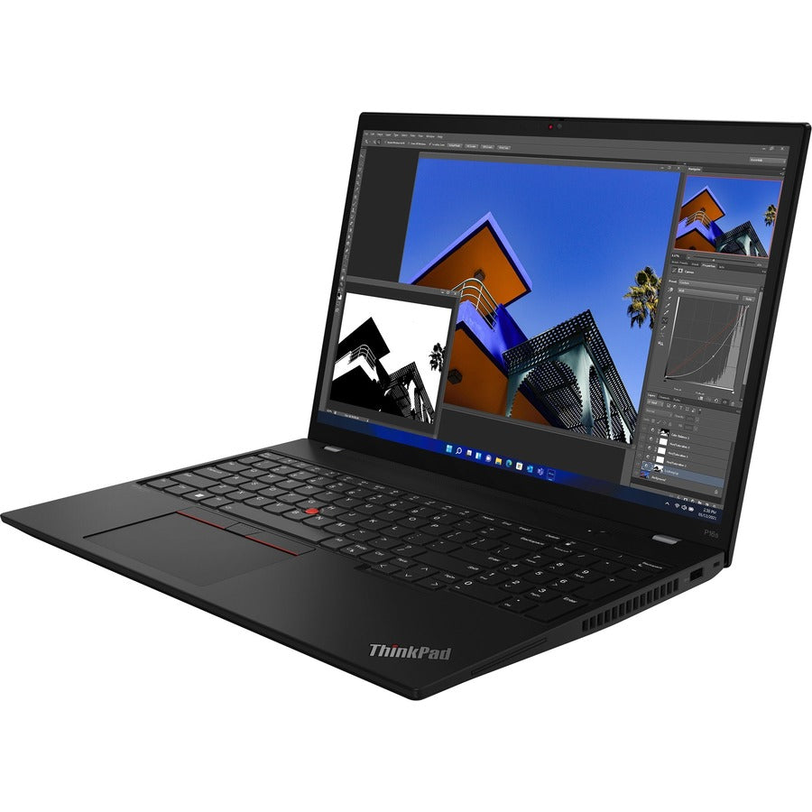 Lenovo ThinkPad 21HK0007US 16" Mobile Workstation - WUXGA - Intel Core i7 13th Gen i7-1360P - 16 GB - 512 GB SSD - English Keyboard - Villi Black 21HK0007US