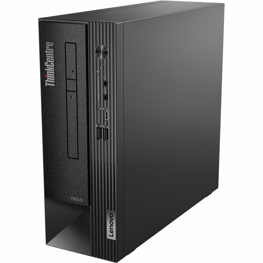 Lenovo ThinkCentre neo 50s Gen 4 12JF0000US Desktop Computer - Intel Core i5 13th Gen i5-13400 - 8 GB - 256 GB SSD - Small Form Factor - Black 12JF0000US