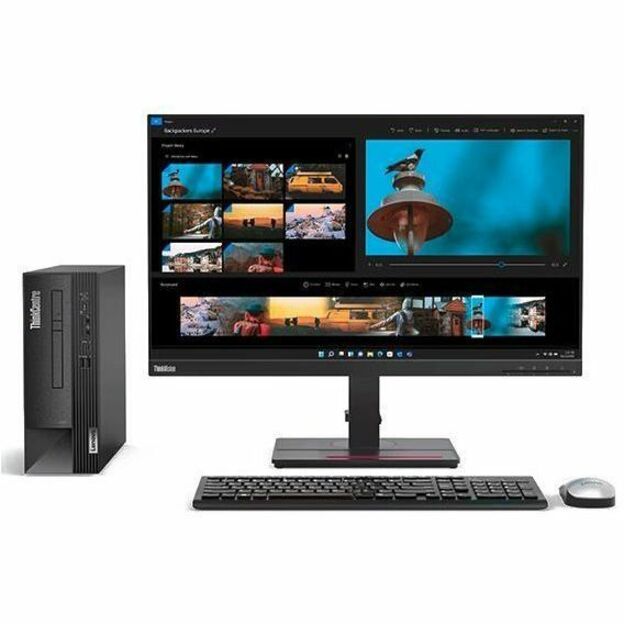Lenovo ThinkCentre neo 50s Gen 4 12JF0000US Desktop Computer - Intel Core i5 13th Gen i5-13400 - 8 GB - 256 GB SSD - Small Form Factor - Black 12JF0000US