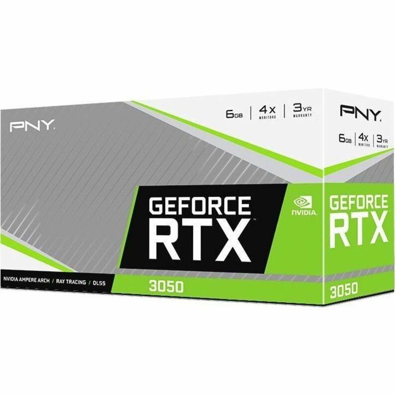 PNY NVIDIA GeForce RTX 3050 Graphic Card - 6 GB GDDR6 VCG30506DFXPB1