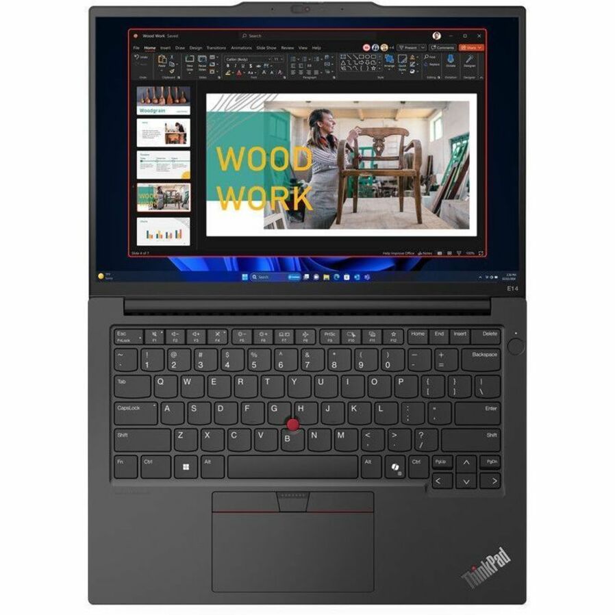 Lenovo ThinkPad E14 Gen 6 21M3000RUS 14" Notebook - WUXGA - AMD Ryzen 5 7535U - 8 GB - 256 GB SSD - English Keyboard - Black 21M3000RUS