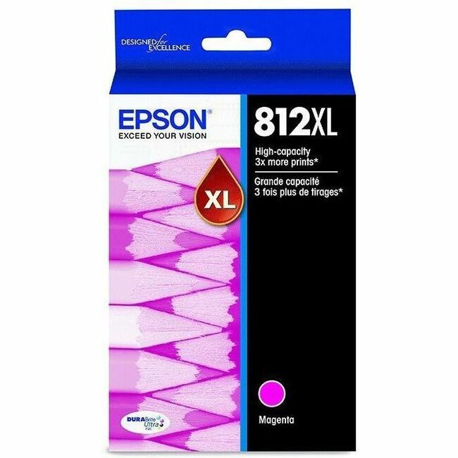 Epson T812 Original High Yield Inkjet Ink Cartridge - Magenta - 1 Each T812XL320-S