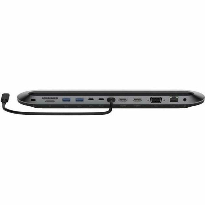 Belkin 11-in-1 Universal USB-C Docking Station - USB 3.2 - 10 Gbps - 100W - 2xHDMI, 1xVGA, 2xUSB-A, 1xUSB-C - Grey INC014BTSGY