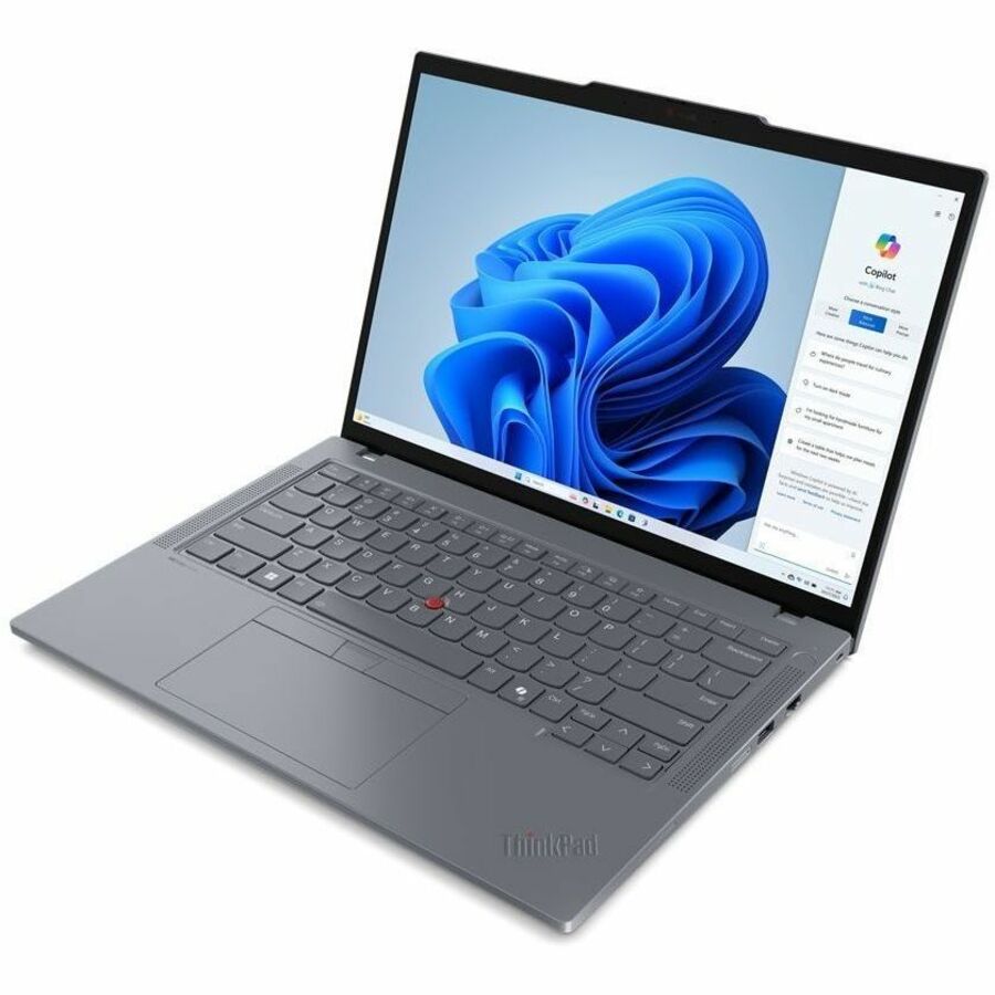 Lenovo ThinkPad T14 Gen 5 21ML006MUS 14" Touchscreen Notebook - WUXGA - Intel Core Ultra 7 155U - 32 GB - 512 GB SSD - English Keyboard - Gray 21ML006MUS