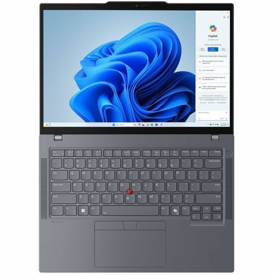 Lenovo ThinkPad T14 Gen 5 21ML006MUS 14" Touchscreen Notebook - WUXGA - Intel Core Ultra 7 155U - 32 GB - 512 GB SSD - English Keyboard - Gray 21ML006MUS