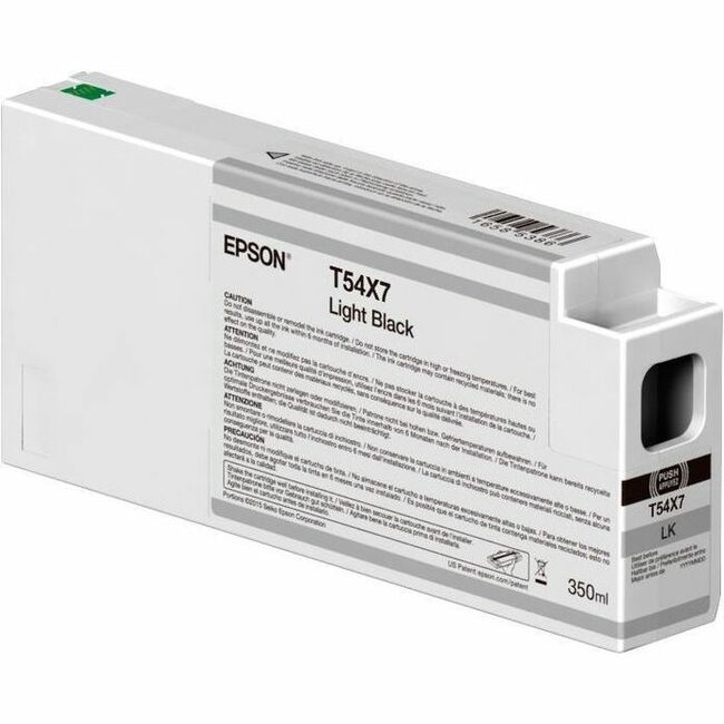 Epson UltraChrome HD Inkjet Ink Cartridge - Light Black - 1 / Pack T54X700